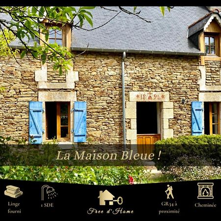 LA MAISON BLEUE,authenticité, nature, simplicité, 2-5 personnes, Moëlan sur Mer Exterior foto
