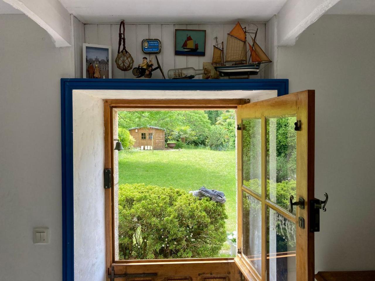 LA MAISON BLEUE,authenticité, nature, simplicité, 2-5 personnes, Moëlan sur Mer Exterior foto