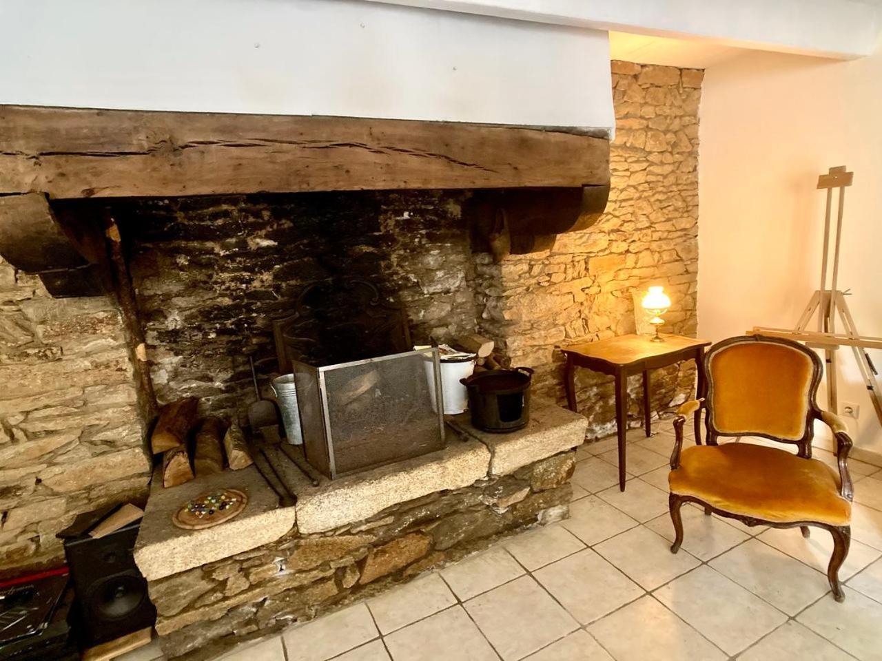 LA MAISON BLEUE,authenticité, nature, simplicité, 2-5 personnes, Moëlan sur Mer Exterior foto